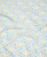 Liberty Tana Lawn Cotton Dressmaking Fabric - Florence May Blue B