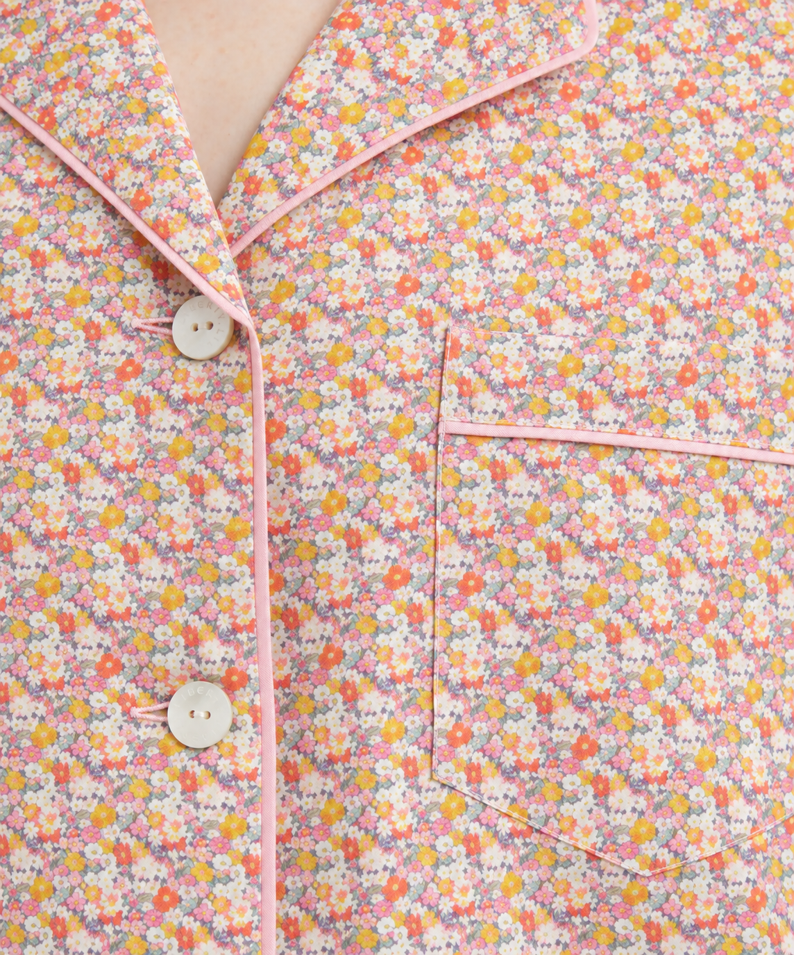 Liberty Tana Lawn Cotton Dressmaking Fabric - Libby Bright C