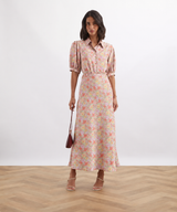 Liberty Tana Lawn Cotton Dressmaking Fabric - Meadow Song Pink C