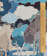 Liberty Tana Lawn Cotton Dressmaking Fabric - Prospect Road Blue C
