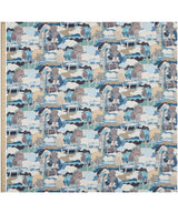 Liberty Tana Lawn Cotton Dressmaking Fabric - Prospect Road Blue C