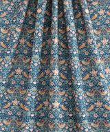 Liberty Tana Lawn Cotton Dressmaking Fabric - Strawberry Thief Blue P