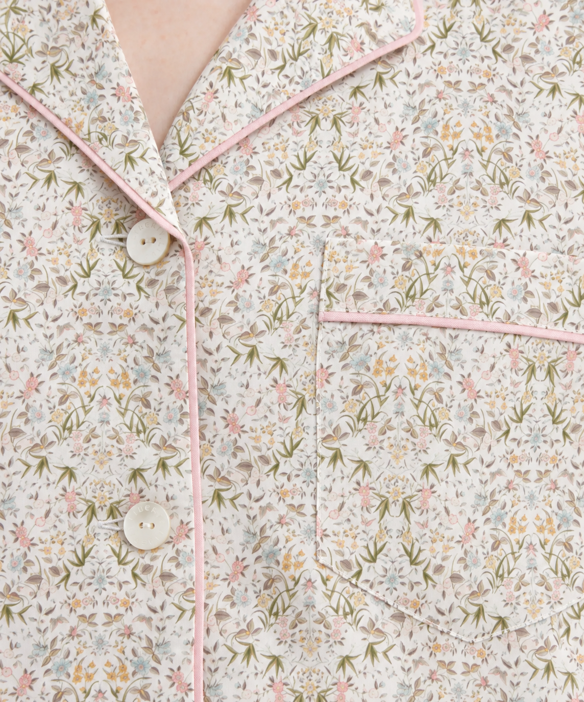 Liberty Tana Lawn Cotton Dressmaking Fabric - Tapestry Multi Pastel A