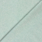 Lottie Cotton Linen Fine Stripe Shirt Dressmaking Fabric - Dark Mint