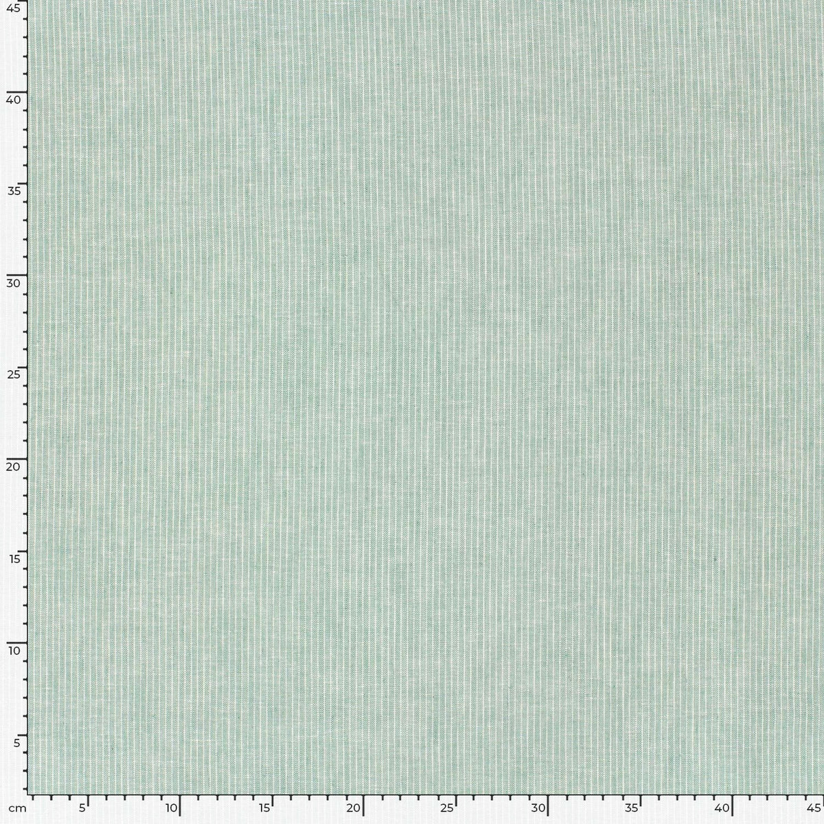 Lottie Cotton Linen Fine Stripe Shirt Dressmaking Fabric - Dark Mint