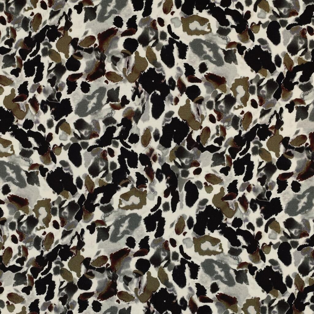 Leopard Black Khaki