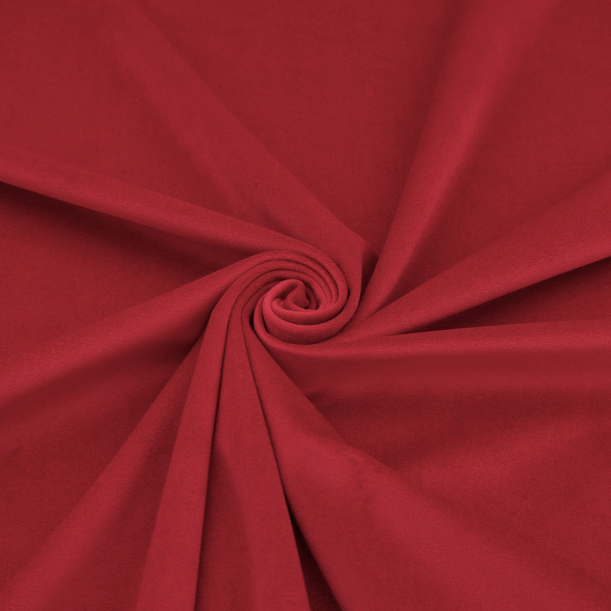 Antalya Plain Velvet Upholstery Plush Furnishing Fabric - Scarlett