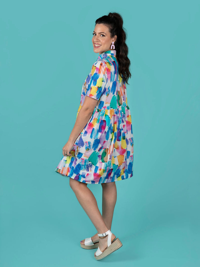 Lyra Shirt Dress Sewing Pattern - By Tilly and the Buttons