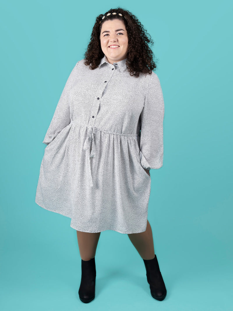 Lyra Shirt Dress Sewing Pattern - By Tilly and the Buttons