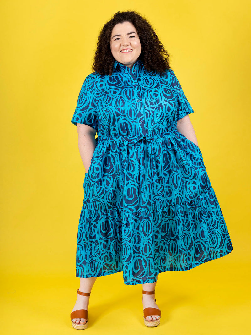 Lyra Shirt Dress Sewing Pattern - By Tilly and the Buttons