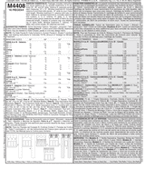 McCall's Home Designs Sewing Pattern M4408
