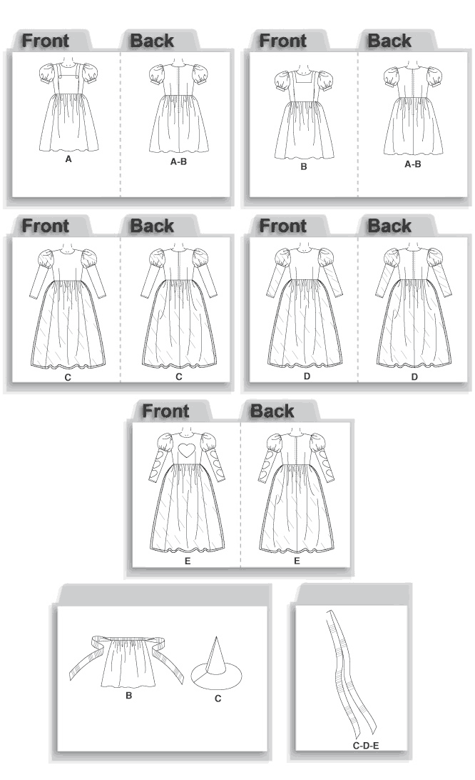 McCall's Costumes Sewing Pattern M4948