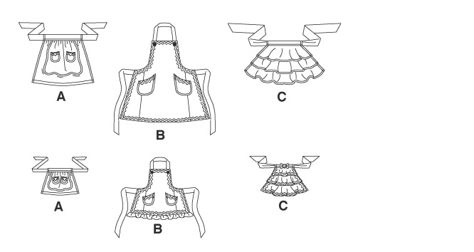 McCall's Aprons Sewing Pattern M5720