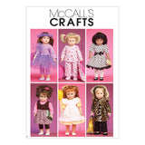 McCall's Doll Clothes Sewing Pattern M6005