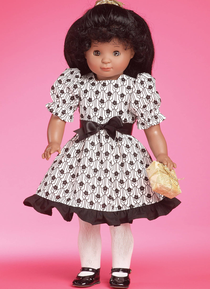 McCall's Doll Clothes Sewing Pattern M6005