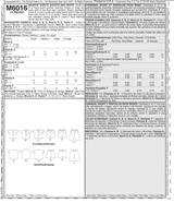 McCall's Casual Sewing Pattern M6016