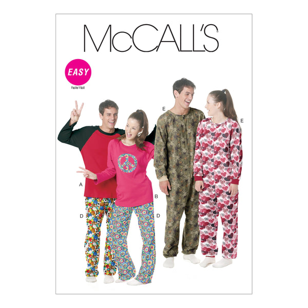 McCall's Sleep&Lounge Sewing Pattern M6251