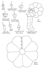 McCall's Seasonal Crafts Sewing Pattern M6453