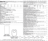 McCall's Other Crafts Sewing Pattern M6478