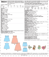 McCall's Casual Sewing Pattern M6541