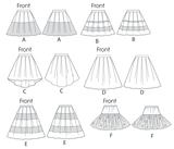 McCall's Skirt Sewing Pattern M6706