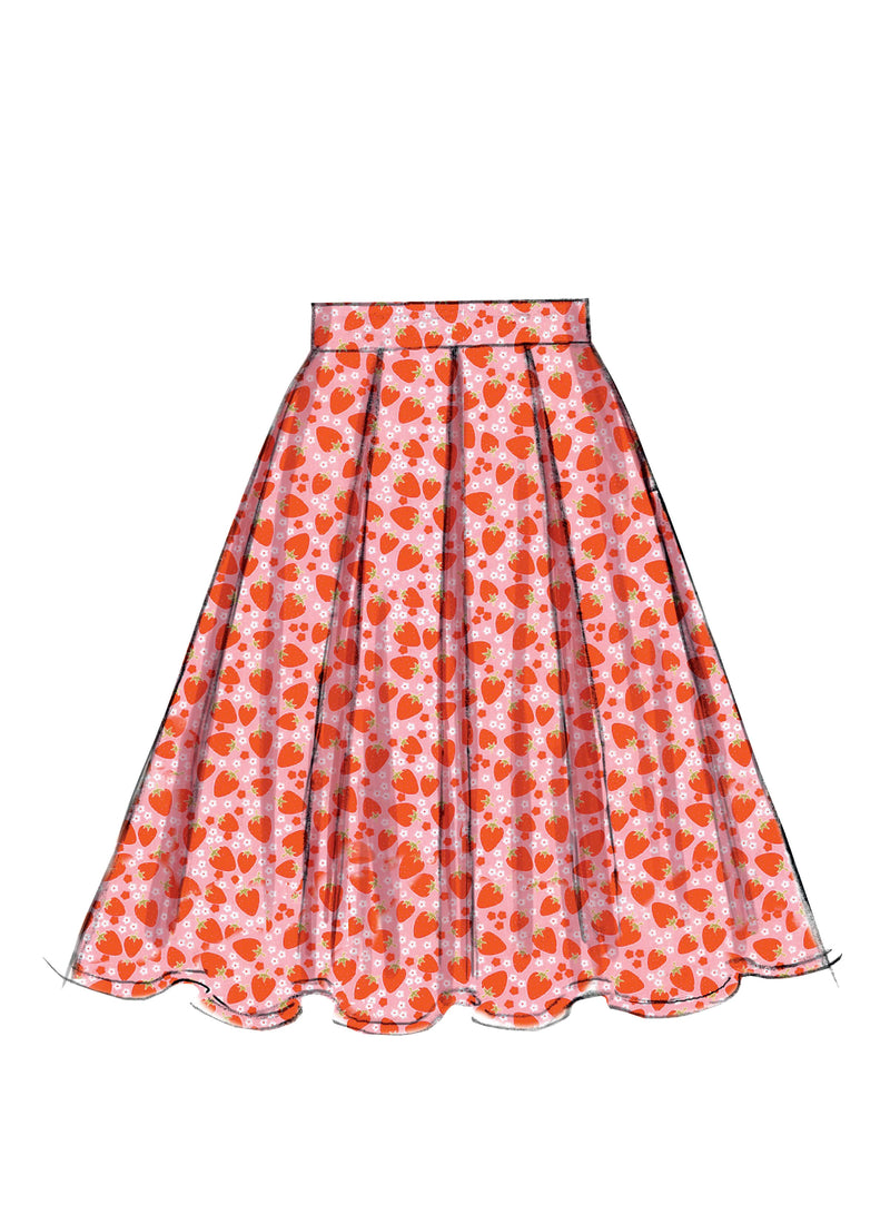 McCall's Skirt Sewing Pattern M6706