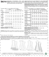 McCall's Dress Sewing Pattern M6741