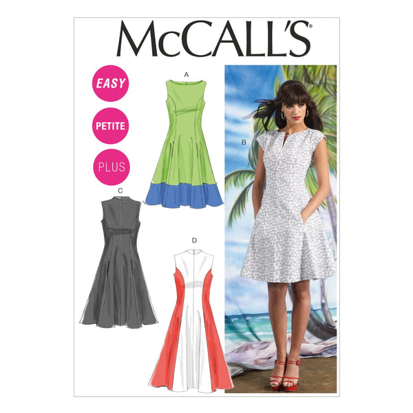 McCall's Dress Sewing Pattern M6741 – Lullabee Fabrics