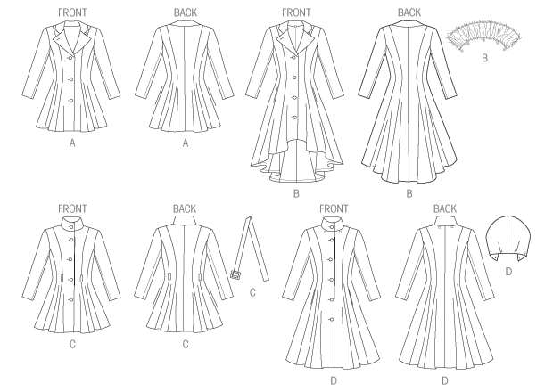 McCall's Outerwear Sewing Pattern M6800