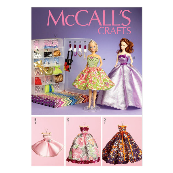 McCall’s Doll Clothes Sewing Pattern M6903