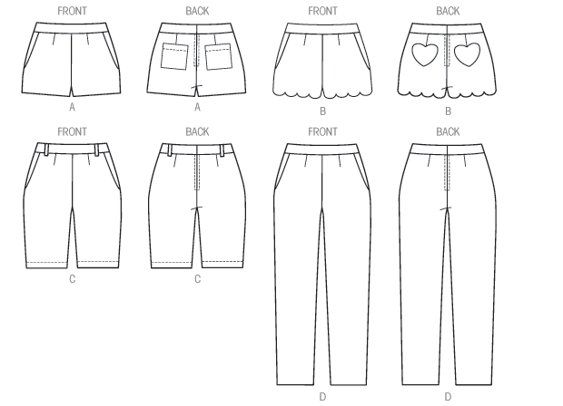 McCall’s Pants Sewing Pattern M6930
