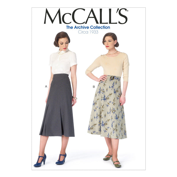 McCall’s Skirt Sewing Pattern M6993