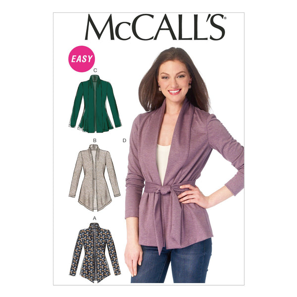 McCall’s Jacket Sewing Pattern M6996