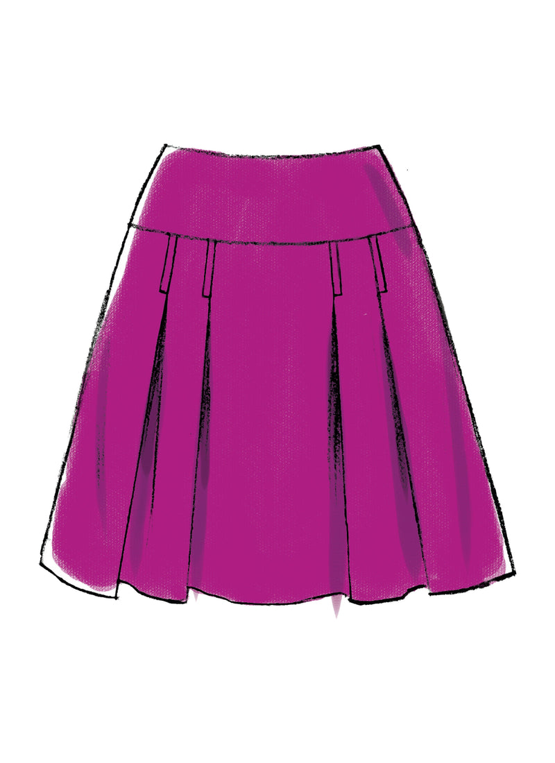 McCall’s Skirt Sewing Pattern M7022