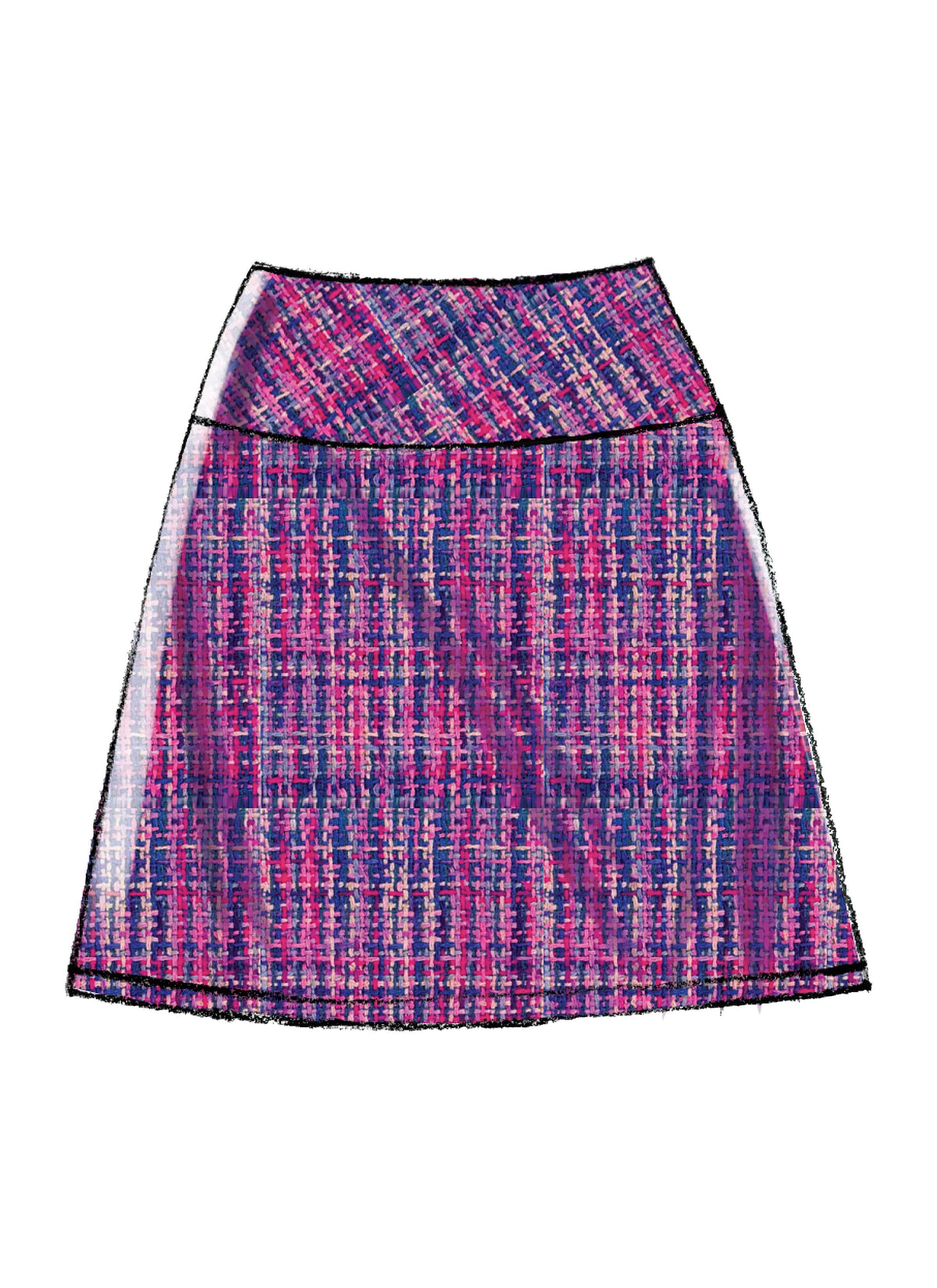 McCall’s Skirt Sewing Pattern M7022