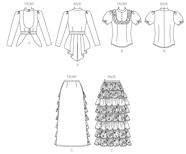 McCall’s Costumes Sewing Pattern M7071