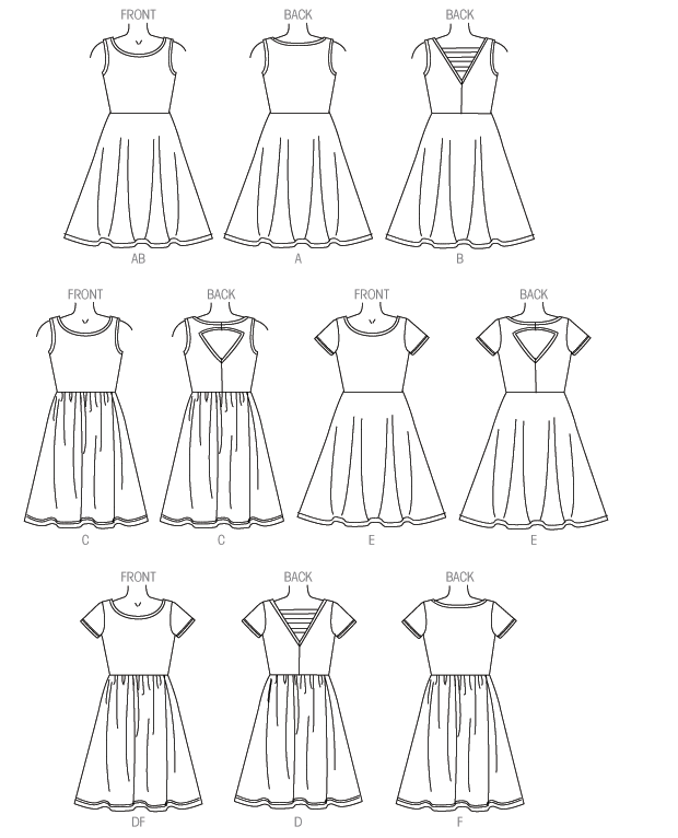 McCall’s Dress Sewing Pattern M7079