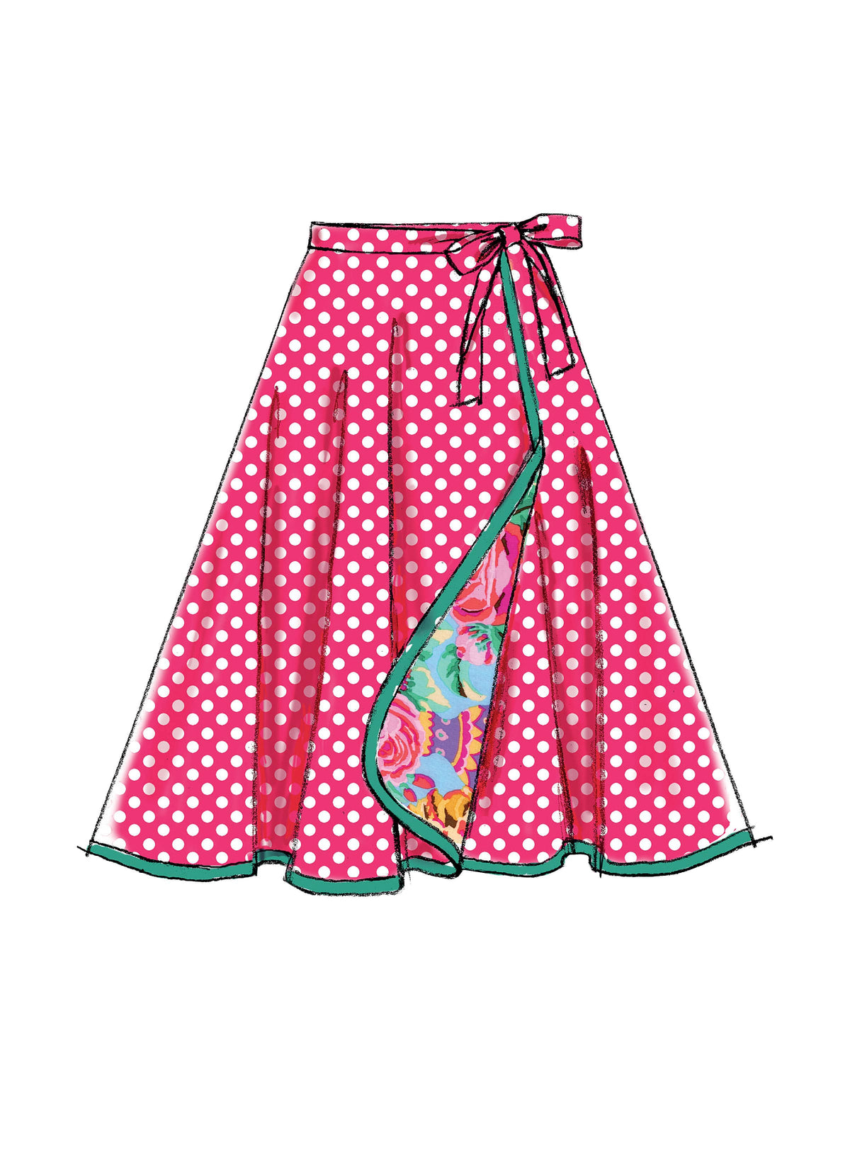 McCall’s Skirt Sewing Pattern M7129