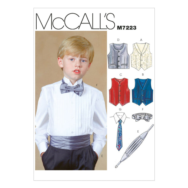 McCall’s Vest Sewing Pattern M7223