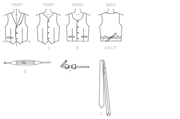 McCall’s Vest Sewing Pattern M7223