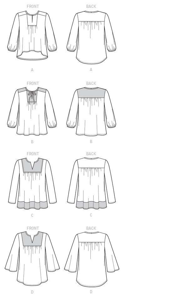 McCall’s Top Sewing Pattern M7284