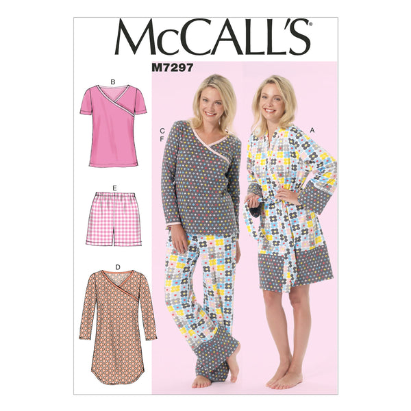McCall’s Sleep&Lounge Sewing Pattern M7297