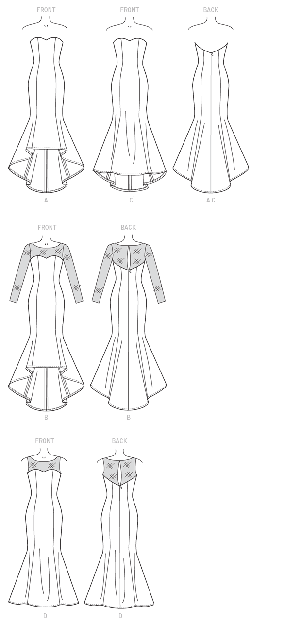 McCall’s Spec Occasion Sewing Pattern M7320