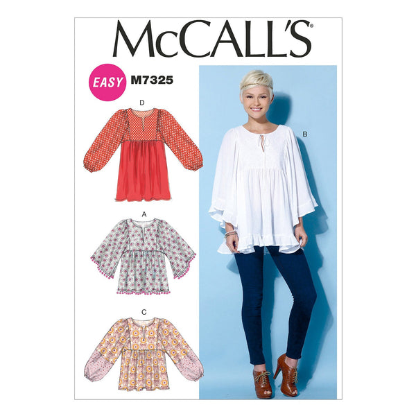 McCall’s Top Sewing Pattern M7325