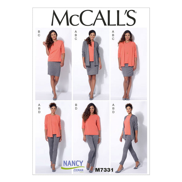 McCall’s Casual Sewing Pattern M7331