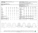 McCall’s Jacket Sewing Pattern M7332