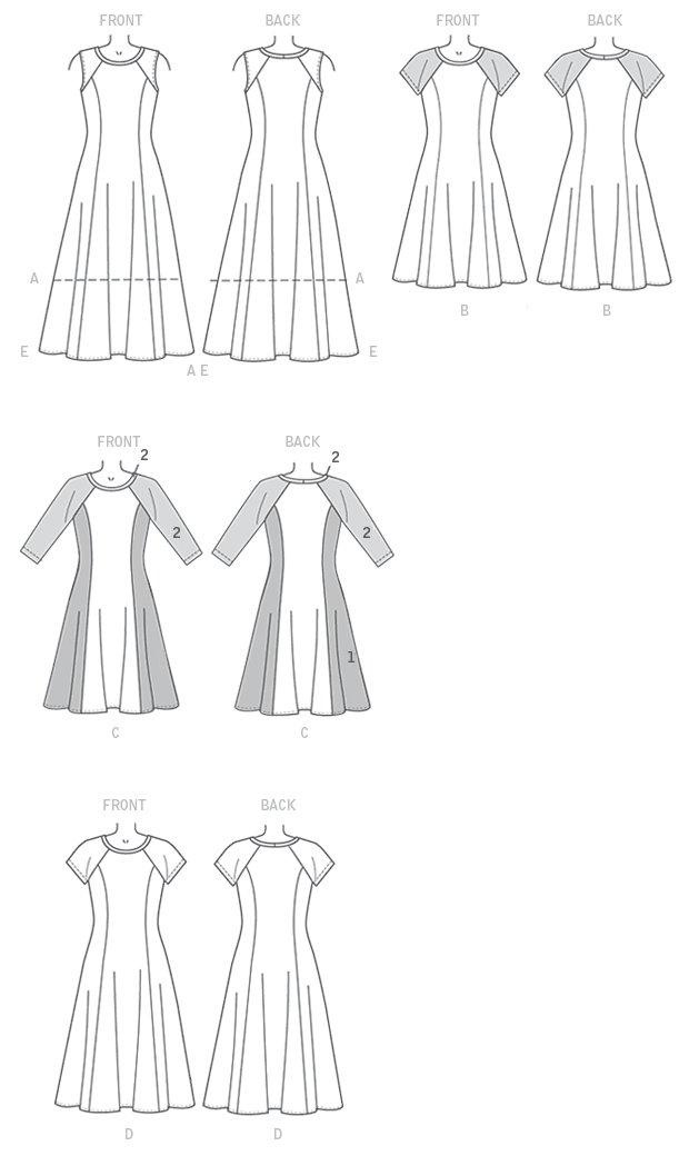 McCall’s Dress Sewing Pattern M7349