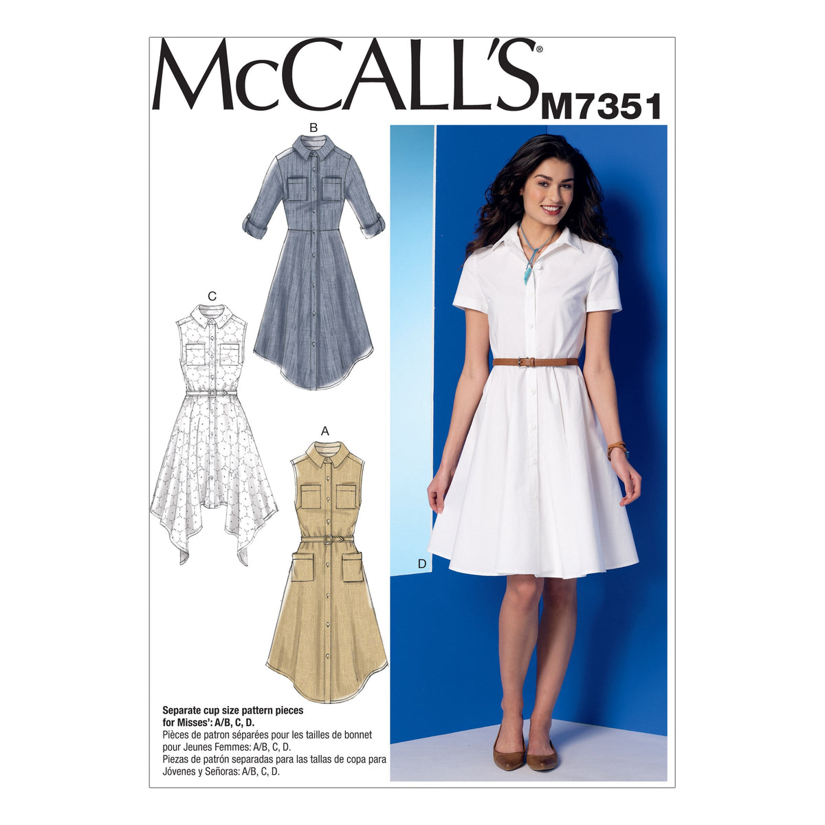 McCall’s Dress Sewing Pattern M7351