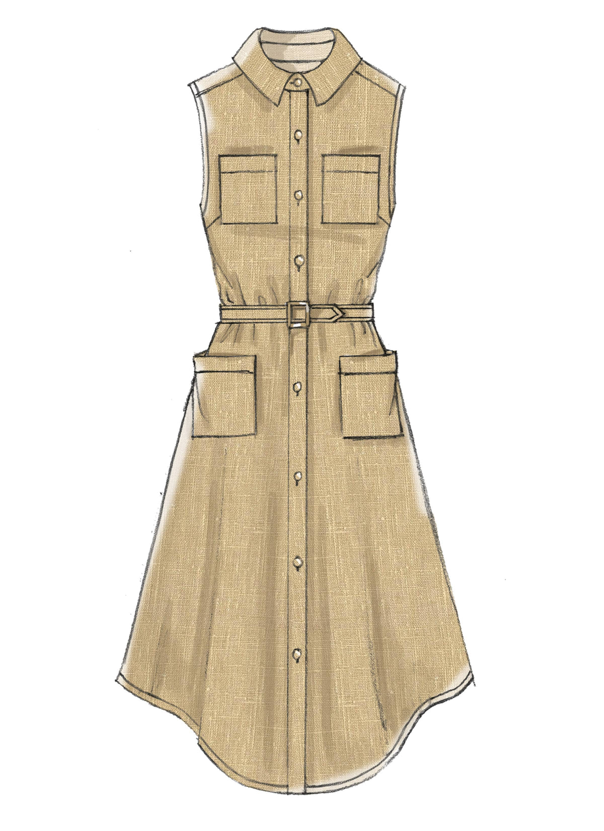McCall’s Dress Sewing Pattern M7351