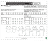 McCall’s Dress Sewing Pattern M7353
